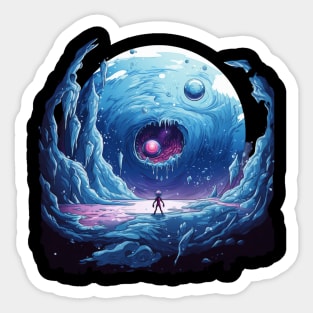 Frozen Planet Sticker